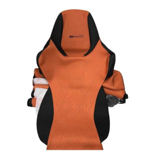 НАКИДКА НА СИДЕНЬЯ(ОРАНЖЕВЫЙ-ЧЕРНЫЙ) BYD SONG PRO