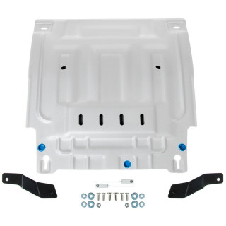 ЗАЩИТА КАРТЕРА +КПП+КОМПЛЕКТ КРЕПЕЖА Rival Алюминиевый . HYUNDAI CRETA 2021, 333.2392.1