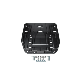 ЗАЩИТА КАРТЕРА+КПП+КОМПЛЕКТ КРЕПЕЖА,RIVAL,СТАЛЬ,HYUNDAI SANTA FE 2020 -,V-2.2D/2.5/3.5/KIA SORENTO 2,  111.2862.1